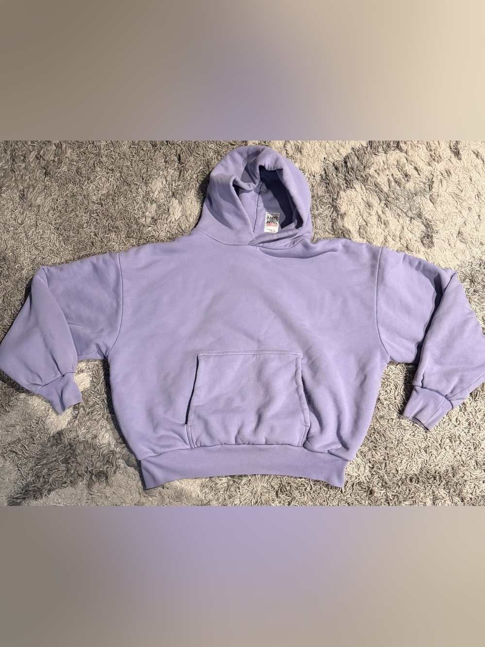 Yeezy Kanye West 2020 Vision Double Layered Hoodie in Purple Size XXL ( RARE )